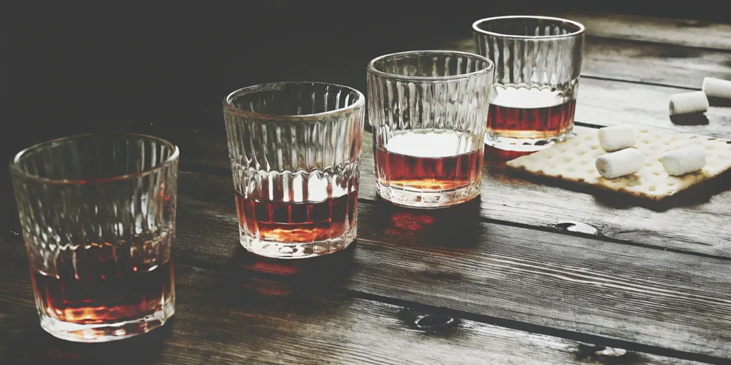 A tasting of the best whiskeys for people who don't like whiskey, served with marshmallows.