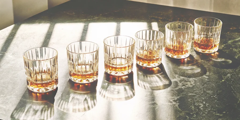 A selection of smooth whiskeys for beginners to try.